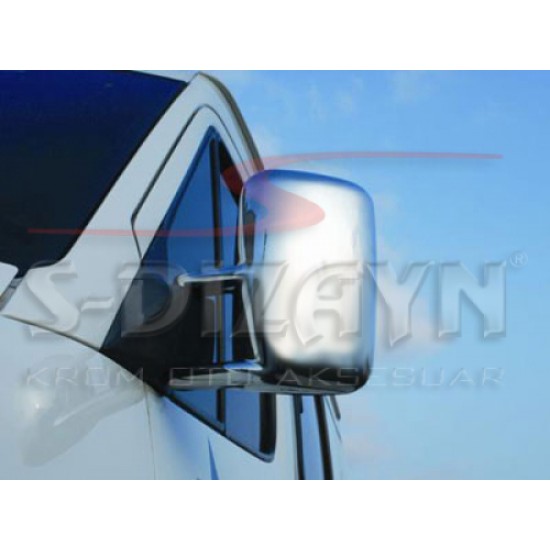 VW VOLT/LT 1998-2006 ΚΑΠΑΚΙ ΚΑΘΡΕΠΤΩΝ ΧΡΩΜΙΟ S - DIZAYN - 2 TEM. Χερούλια Χούφτες Πόρτας