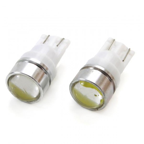 T10 W5W 12V W2,1x9,5d ΛΕΥΚΟ 5.600K 1SMD HP (ΚΑΡΦΩΤΟ) 2ΤΕΜ. Χωρίς Κάλυκα