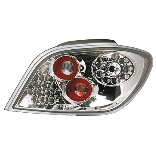 ΠΙΣΙΝΑ ΦΑΝΑΡΙΑ PEUGEOT 307 08/2000-09/2005CHROME LED Φανάρια Οπίσθια