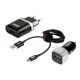 ΦΟΡΤΙΣΤΗΣ ΑΝΑΠΤΗΡΑ 12/24V 3 ΣΕ 1 ΜΕ ΠΡΙΖΑ 230V + 1 MICRO USB 2400mA ΜΕ ΚΑΛΩΔΙΟ 100cm SILVER LINE LAMPA - 1 TEM. Φορτιστές 12 και 24V