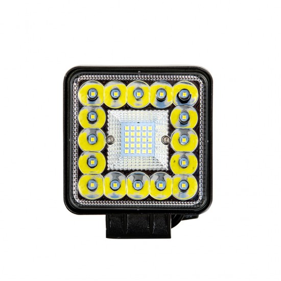 ΠΡΟΒΟΛΕΑΣ ΕΡΓΑΣΙΑΣ WORK LIGHTS 12/24V 42x1W SMDx3030LED 41W 6.000K 2.740lm 108x108x47mm  M-TECH -1ΤΕΜ. Φώτα Εργασίας LED