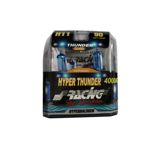 H11 12V/55W 4.000K HYPER THUNDER Φούσκες Ταχυτήτων