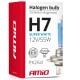 ΛΑΜΠΑ ΑΛΟΓΟΝΟΥ H7 PX26d 12V/55W/4200K SUPER WHITE ΑMiO - 1 TEM. Λάμπες