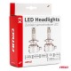 ΛΑΜΠΕΣ LED H4 10-16V 72W 6.500K 7920lm CANBUS (ΑΝΕΜΙΣΤΗΡΑΚΙ) X2 SERIES AMIO - 2ΤΕΜ. Λάμπες