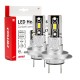 ΛΑΜΠΕΣ LED H7 H-SERIES 9>18V 42W 6500K 3600lm +200% CSP LED  AMiO - 2 TEM. Λάμπες