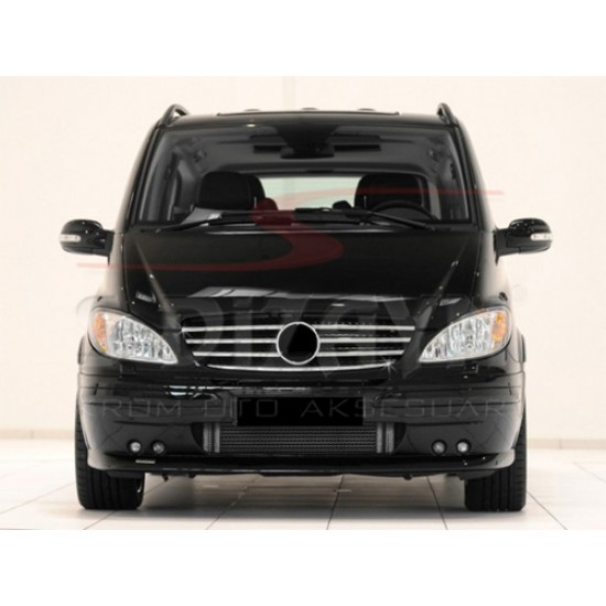 MERCEDES VIANO MPV 2004-2010 ΔΙΑΚΟΣΜΗΤΙΚΕΣ ΓΡΙΛΙΕΣ ΜΑΣΚΑΣ ΕΜΠΡΟΣ ΧΡΩΜΙΟΥ 7ΤΕΜ Μάσκες Μπροστινές