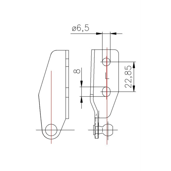 FA KROSNO ΑΜΟΡΤΙΣΕΡ ΠΟΡΤ-ΜΠΑΓΚΑΖ MAZDA 626V 1998-2002 SW (ΑΡΙΣΤΕΡΑ) - 1 TEM.  Αμορτισέρ Πορτ-Μπαγκαζ