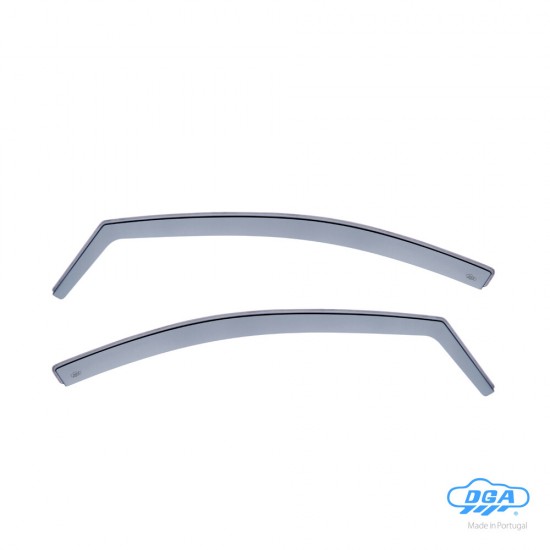 FORD FOCUS 5D/SW 2005-2011 ΖΕΥΓΑΡΙ ΜΠΡΟΣΤΙΝΟΙ ΑΝΕΜΟΘΡΑΥΣΤΕΣ ΑΠΟ ΕΥΚΑΜΠΤΟ ΦΙΜΕ ΠΛΑΣΤΙΚΟ DGA - 2 ΤΕΜ. Ανεμοθραύστες