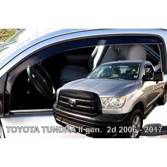 TOYOTA TUNDRA 2D 2006-2017 ΖΕΥΓΑΡΙ ΑΝΕΜΟΘΡΑΥΣΤΕΣ ΑΠΟ ΕΥΚΑΜΠΤΟ ΦΙΜΕ ΠΛΑΣΤΙΚΟ HEKO - 2 ΤΕΜ. Ανεμοθραύστες