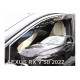 LEXUS RX V 5D 2022+ ​ΖΕΥΓΑΡΙ ΑΝΕΜΟΘΡΑΥΣΤΕΣ ΑΠΟ ΕΥΚΑΜΠΤΟ ΦΙΜΕ ΠΛΑΣΤΙΚΟ HEKO - 2 ΤΕΜ. Ανεμοθραύστες