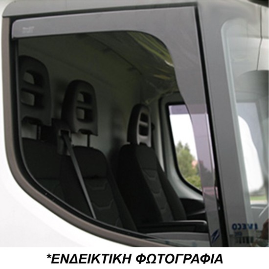 VOLVO FH4/FH12 (ΝΤΑΛΙΚΑ 3ΗΣ ΓΕΝΙΑΣ) 2012+  ΖΕΥΓΑΡΙ ΑΝΕΜΟΘΡΑΥΣΤΕΣ  ΑΠΟ ΕΥΚΑΜΠΤΟ ΦΙΜΕ ΠΛΑΣΤΙΚΟ HEKO - 2 ΤΕΜ. Ανεμοθραύστες