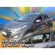 HYUNDAI i30 5D KOMBI 02.2012-2017 ΖΕΥΓΑΡΙ ΑΝΕΜΟΘΡΑΥΣΤΕΣ ΑΠΟ ΕΥΚΑΜΠΤΟ ΦΙΜΕ ΠΛΑΣΤΙΚΟ HEKO - 2 ΤΕΜ. Ανεμοθραύστες