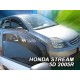 HONDA STREAM 5D 2000-2007 ΖΕΥΓΑΡΙ ΑΝΕΜΟΘΡΑΥΣΤΕΣ ΑΠΟ ΕΥΚΑΜΠΤΟ ΦΙΜΕ ΠΛΑΣΤΙΚΟ HEKO - 2 ΤΕΜ. Honda