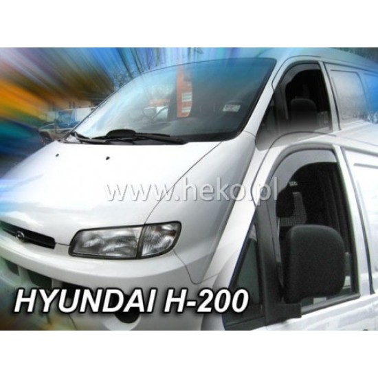 HYUNDAI H200 ΖΕΥΓΑΡΙ ΑΝΕΜΟΘΡΑΥΣΤΕΣ ΑΠΟ ΕΥΚΑΜΠΤΟ ΦΙΜΕ ΠΛΑΣΤΙΚΟ HEKO - 2 ΤΕΜ. Hyundai