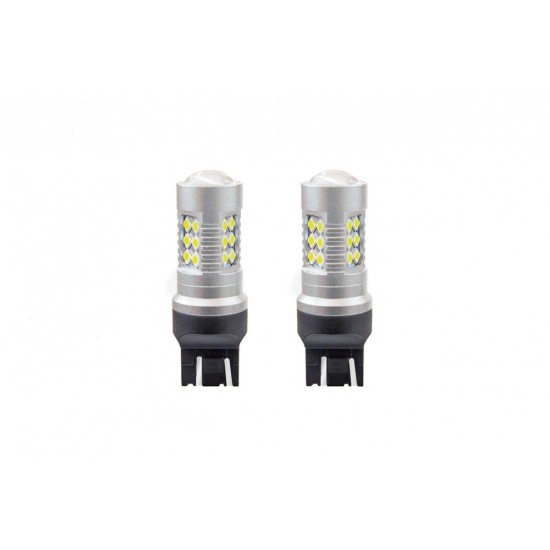 W21/5W T20 12/24V 6,2W 5600K LED 24xSMD3030 CAN-BUS ΛΕΥΚΟ 18x56mm - 2 ΤΕΜ. Φωτισμός LED