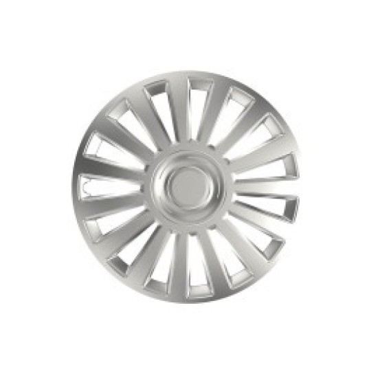 ΤΑΣΙ 13 INCH HUBCAP LUXURY ΑΣΗΜΙ AMiO - 1 ΤΕΜ. Διεθνή Τάσια