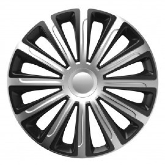 ΤΑΣΙ 16' HUBCAP TREND SILVER BLACK ΣΕΤ ΣΕ ΚΟΥΤΙ - 4 ΤΕΜ. Διεθνή Τάσια