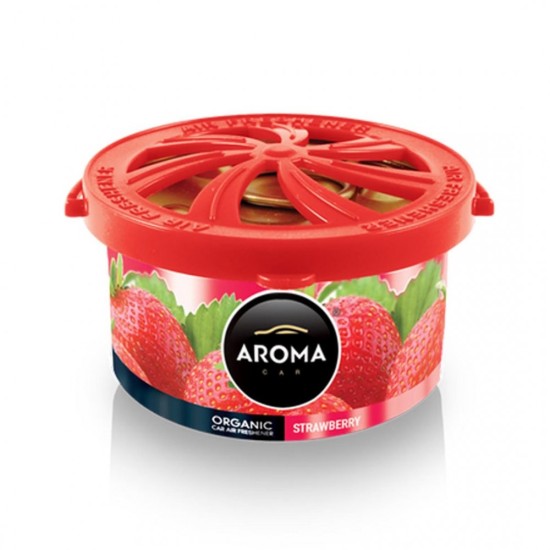 ΑΡΩΜΑΤΙΚΟ ΣΕ ΚΟΝΣΕΡΒΑ AROMA ORGANIC - ΦΡΑΟΥΛΑ (STRAWBERRY) (40gr) AMiO - 1 ΤΕΜ. Αρωματικά