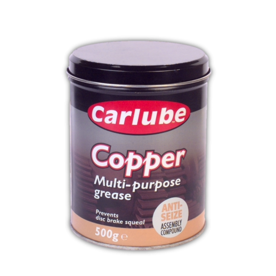 ΓΡΑΣΣΟ ΠΟΛΛΑΠΛΩΝ ΧΡΗΣΕΩΝ CARLUBE COPPER 500gm Χημικά Βελτίωσης