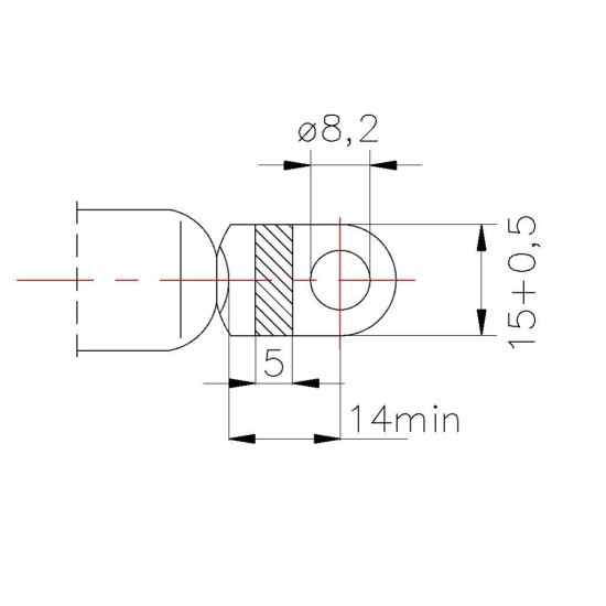 FA KROSNO ΑΜΟΡΤΙΣΕΡ ΚΑΠΟ RENAULT R25 1986-1993 SEDAN - 1 TEM. Αμορτισέρ Καπό