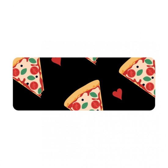 ΚΑΛΥΜΜΑ ΤΙΜΟΝΙΟΥ SKIN-COVER PIZZA (ΠΙΤΣΑ) 38/40cm (M) ΜΑΥΡΟ ΕΛΑΣΤΙΚΟ ΠΟΛΥΕΣΤΕΡΙΚΟ 2mm ΠΑΧΟΣ 