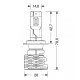 H7 HALO KILLER PX26d 9-32V -20W - 6500K - 3200lm HALO LED KIT SERIES 10 (12 LED ZES CHIPS) - 2 ΤΕΜ. 