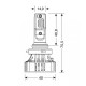 H10/HB3 9005 9-32V 6.500K 6.000lm 72W P20d HALO LED SERIE 7 COMPACT 6LED CREE LED KIT - 2 ΤΕΜ.  Λάμπες