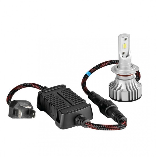 H7 9-32V 6.500K 6.000lm 72W PX26d HALO LED KIT SERIE 7 COMPAC (ΓΙΑ ΠΡΟΤΖΕΚΤΟΡΕΣ ΑΛΟΓΟΝΟΥ) - 2 ΤΕΜ. Λάμπες