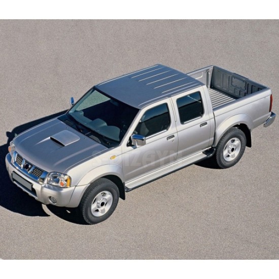 NISSAN PICK-UP SKY STAR D22 1999+ TRIM ΠΑΡΑΘΥΡΩΝ ΑΝΟΞ. ΑΤΣΑΛΙ ΧΡΩΜΙΟ S - DIZAYN - 4 TEM. Διακοσμητικά Χρωμίου & Προστασία 