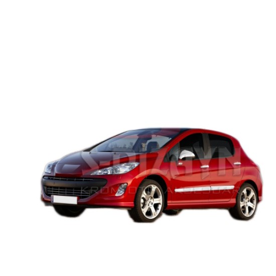 PEUGEOT 308 HB 5D/SW 2007-2013 ΔΙΑΚΟΣΜΗΤΙΚΗ ΦΑΣΑ ΠΟΡΤΑΣ ΧΡΩΜΙΟ S - DIZAYN - 4 TEM. Πόρτες