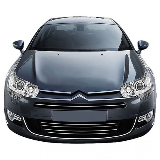 CITROEN C5 4D 2008+ ΔΙΑΚΟΣΜΗΤΙΚΑ ΧΡΩΜΙΟΥ ΕΜΠΡΟΣ ΠΡΟΦΥΛΑΚΤΗΡΑ ΜΕΤΑΛΛΙΚΑ ΑΥΤΟΚΙΝΗΤΟΥ - 5 ΤΕΜ. Προφυλακτήρας