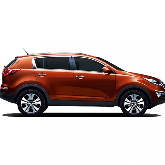 KIA SPORTAGE 5D 2010-2016 ΔΙΑΚΟΣΜΗΤΙΚΟ TRIM ΠΑΡΑΘΥΡΩΝ ΧΡΩΜΙΟ ΑΥΤΟΚΙΝΗΤΟΥ - 8 ΤΕΜ. Πόρτες