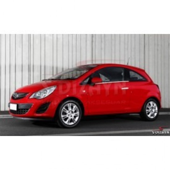 OPEL CORSA D HB 3D COUPE 2007-2014 ΧΕΡΟΥΛΙΑ ΠΟΡΤΑΣ ΧΡΩΜΙΟ ΜΕΤΑΛΛΙΚΑ 2ΠΟΡΤΕΣ - 2 ΤΕΜ. Χερούλια Χούφτες Πόρτας