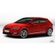 SEAT LEON 5F 5D HB 2013+ ΠΛΑΙΝΟ ΠΡΟΣΤΑΤΕΥΤΙΚΟ TRIM ΠΟΡΤΑΣ ΑΤΣΑΛΙ+ΠΛΑΣΤΙΚΟ ΧΡΩΜΙΟ S - DIZAYN - 8 TEM. Πόρτες