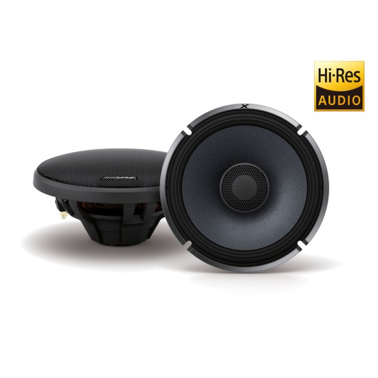 Alpine X-S65 6-1/2" (16.5cm) 2-Way Coaxial X-Series Speakers Ηχεία