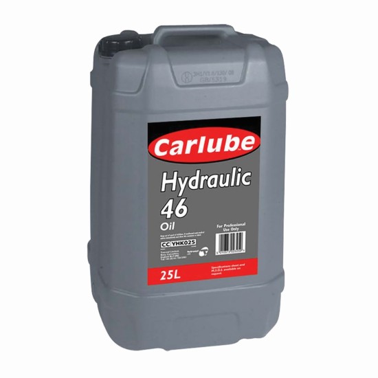 ΛΑΔΙ - ΥΔΡΑΥΛΙΚΟ ΥΓΡΟ 46 HM CARLUBE 25LT - 1 ΤΕΜ. 