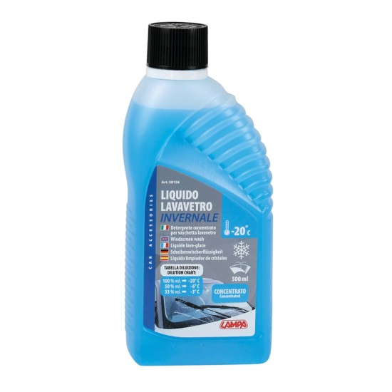 ΥΓΡΟ ΥΑΛΟΚΑΘΑΡΙΣΤΗΡΩΝ SCREEN-WASH INVERNALE -20°C 500ml 