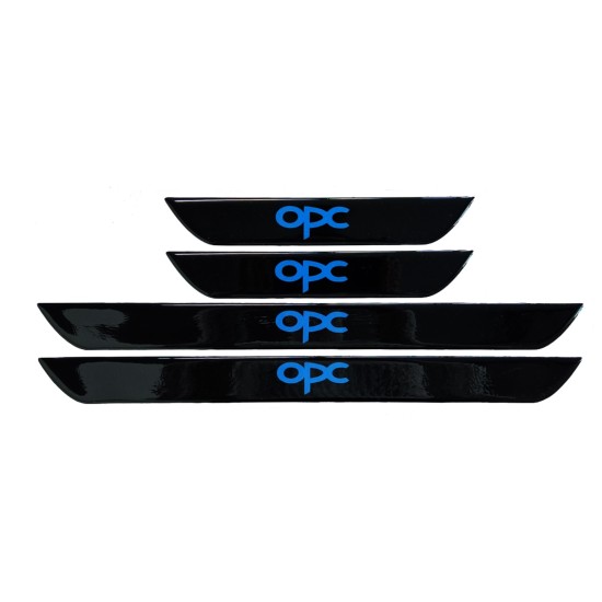 OPC (OPEL) ΜΑΡΣΠΙΕ ΕΣΩΤΕΡΙΚΑ ΑΥΤΟΚΟΛΛΗΤΑ (45x4cm X2 + 25x4cm X2)​ ΜΕ ΕΠΙΚΑΛΥΨΗ ΣΜΑΛΤΟΥ - 4 ΤΕΜ. 