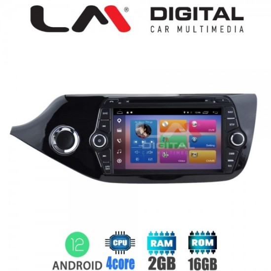 OEM KIA CEED 2013-2016 ANDROID 12 / GPS / BLUETOOTH A2DP / USB / SD / RADIO / WIFI INTERNET OEM