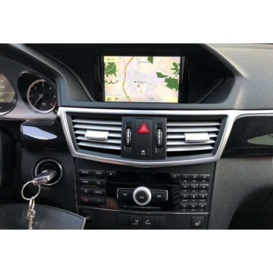 OEM MERCEDES E-CLASS (W212) 2009-2012 ANDROID 11 / GPS / BLUETOOTH A2DP / USB / SD / RADIO / WIFI INTERNET OEM