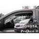 CITROEN JUMPY (III) SPACETOURER / PEUGEOT EXPERT (III) TRAVELLER  / TOYOTA PROACE (II) 2016+ / OPEL VIVARO (III) 2019+ ΖΕΥΓΑΡΙ ΑΝΕΜΟΘΡΑΥΣΤΕΣ ΑΠΟ ΕΥΚΑΜΠΤΟ ΦΙΜΕ ΠΛΑΣΤΙΚΟ HEKO - 2 ΤΕΜ. Ανεμοθραύστες