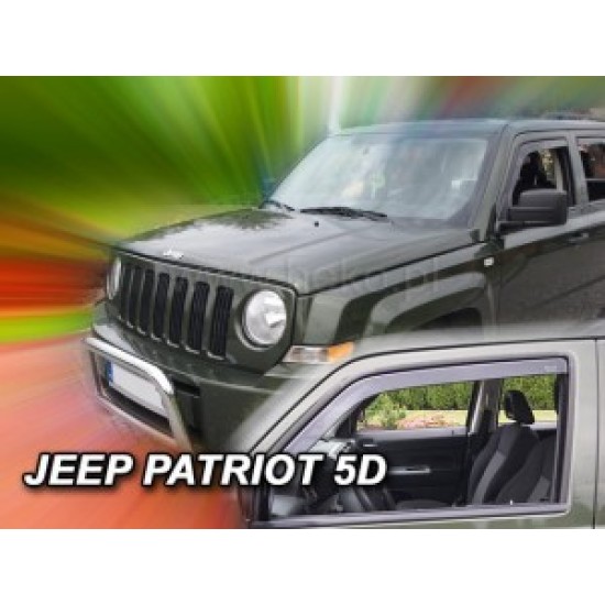 JEEP PATRIOT 5D 2006-2017 ΖΕΥΓΑΡΙ ΑΝΕΜΟΘΡΑΥΣΤΕΣ ΑΠΟ ΕΥΚΑΜΠΤΟ ΦΙΜΕ ΠΛΑΣΤΙΚΟ HEKO - 2 ΤΕΜ. Ανεμοθραύστες