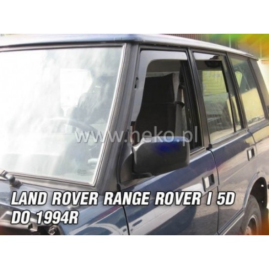 LAND ROVER RANGE ROVER 3D/5D 1984-1994 ΖΕΥΓΑΡΙ ΑΝΕΜΟΘΡΑΥΣΤΕΣ ΑΠΟ ΕΥΚΑΜΠΤΟ ΦΙΜΕ ΠΛΑΣΤΙΚΟ HEKO - 2 ΤΕΜ. Ανεμοθραύστες