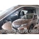 MITSUBISHI ECLIPSE CROSS 5D 2018+ ΣΕΤ ΑΝΕΜΟΘΡΑΥΣΤΕΣ ΑΥΤΟΚΙΝΗΤΟΥ ΑΠΟ ΕΥΚΑΜΠΤΟ ΦΙΜΕ ΠΛΑΣΤΙΚΟ HEKO - 4 ΤΕΜ. Ανεμοθραύστες