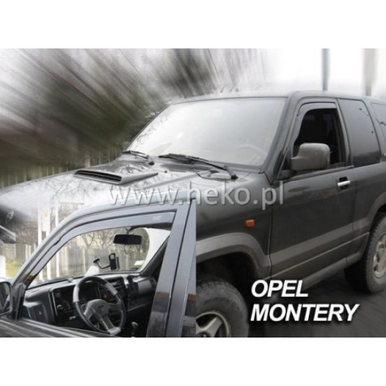 OPEL MONTEREY 3D/5D 1992-2000 ΖΕΥΓΑΡΙ ΑΝΕΜΟΘΡΑΥΣΤΕΣ ΑΠΟ ΕΥΚΑΜΠΤΟ ΦΙΜΕ ΠΛΑΣΤΙΚΟ HEKO - 2 ΤΕΜ. Opel