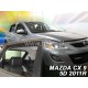 MAZDA CX-9 5D 2006-2015 ΣΕΤ ΑΝΕΜΟΘΡΑΥΣΤΕΣ ΑΥΤΟΚΙΝΗΤΟΥ ΑΠΟ ΕΥΚΑΜΠΤΟ ΦΙΜΕ ΠΛΑΣΤΙΚΟ HEKO - 4 ΤΕΜ. Ανεμοθραύστες