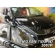 NISSAN TIIDA 5D (HTB) 2007+ ΣΕΤ ΑΝΕΜΟΘΡΑΥΣΤΕΣ ΑΥΤΟΚΙΝΗΤΟΥ ΑΠΟ ΕΥΚΑΜΠΤΟ ΦΙΜΕ ΠΛΑΣΤΙΚΟ HEKO - 4 ΤΕΜ. Ανεμοθραύστες