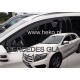 MERCEDES X156 GLA-CLASS 5D 2013-2019 ΖΕΥΓΑΡΙ ΑΝΕΜΟΘΡΑΥΣΤΕΣ ΑΠΟ ΕΥΚΑΜΠΤΟ ΦΙΜΕ ΠΛΑΣΤΙΚΟ HEKO - 2 ΤΕΜ. Mercedes