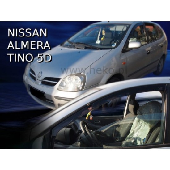 NISSAN ALMERA TINO 5D 2000-2006 ΖΕΥΓΑΡΙ ΑΝΕΜΟΘΡΑΥΣΤΕΣ ΑΠΟ ΕΥΚΑΜΠΤΟ ΦΙΜΕ ΠΛΑΣΤΙΚΟ HEKO - 2 ΤΕΜ. Nissan