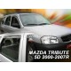 MAZDA TRIBUTE 5D 2000-2008 ΣΕΤ ΑΝΕΜΟΘΡΑΥΣΤΕΣ ΑΥΤΟΚΙΝΗΤΟΥ ΑΠΟ ΕΥΚΑΜΠΤΟ ΦΙΜΕ ΠΛΑΣΤΙΚΟ HEKO - 4 ΤΕΜ. Ανεμοθραύστες